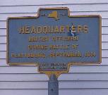 Historic Marker at Kent Delord House Museum in Plattsburgh