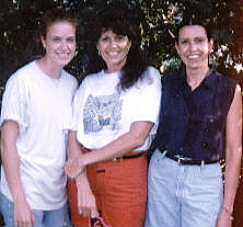 Me, Aunt Elaine and Aunt Kathe