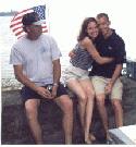 Dad, me and Lee