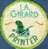 Larry Girard, Printer